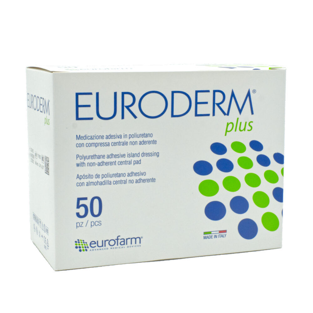 意大利 Euroderm Plus 醫療級無菌透明薄膜傷口敷料 - 6 x 9cm (盒裝：50片) [DE11]【意大利製造】