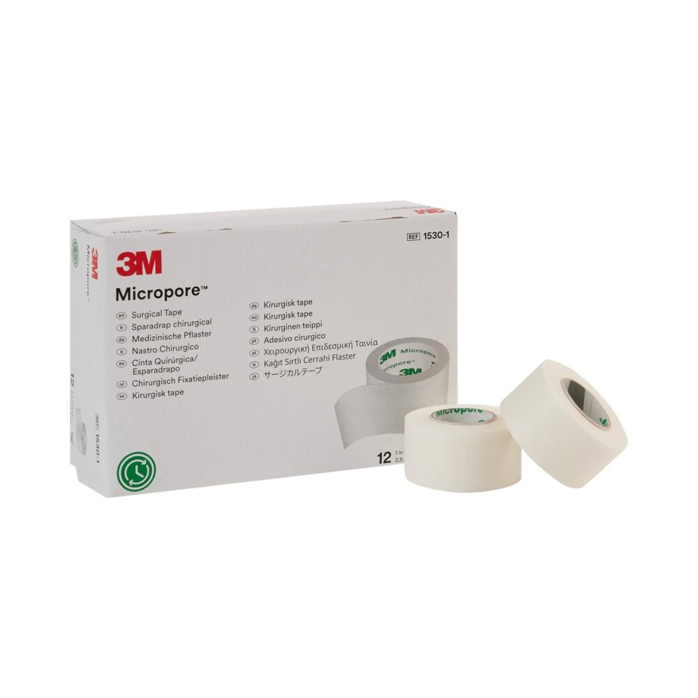 美國 3M Micropore 醫生紙膠帶【3個尺寸】